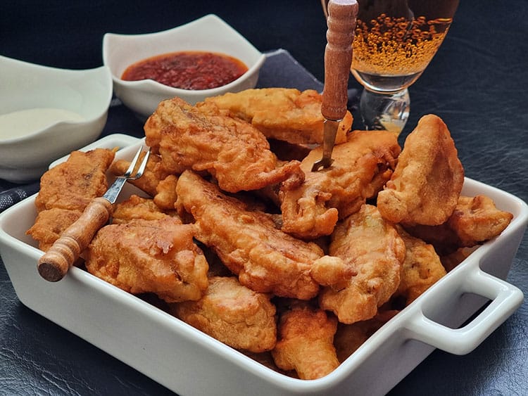 ciolan in manta cu bere