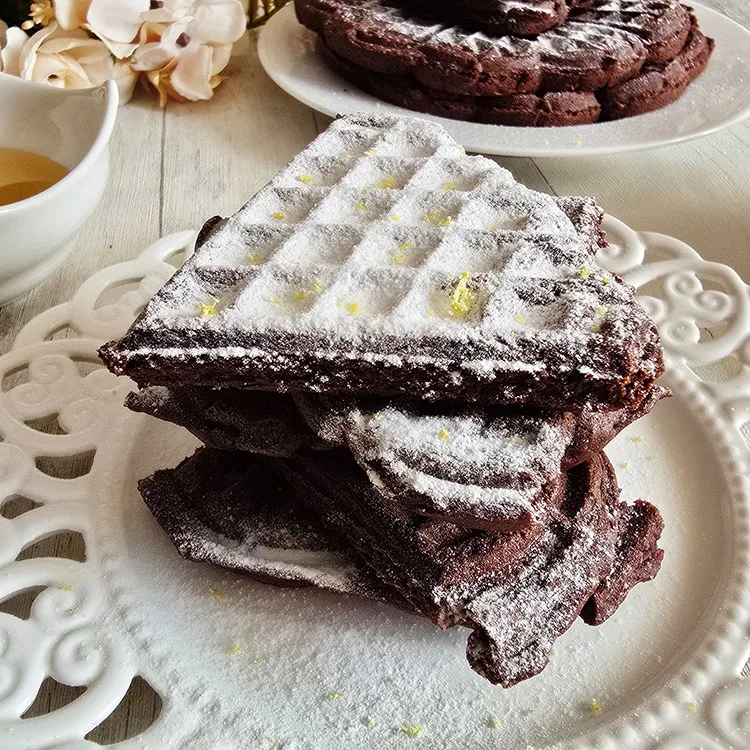 Gofre Brownie cu ciocolata