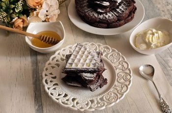 Gofre Brownie cu ciocolata