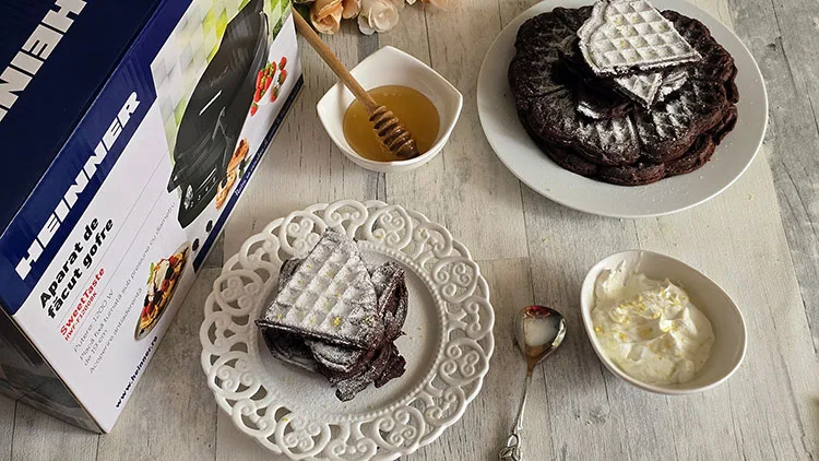 Gofre Brownie cu ciocolata