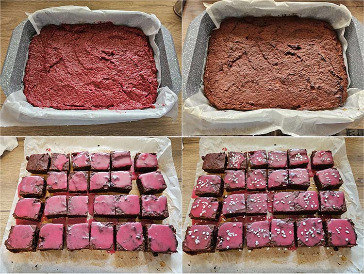 coacere si glazurare prajitura