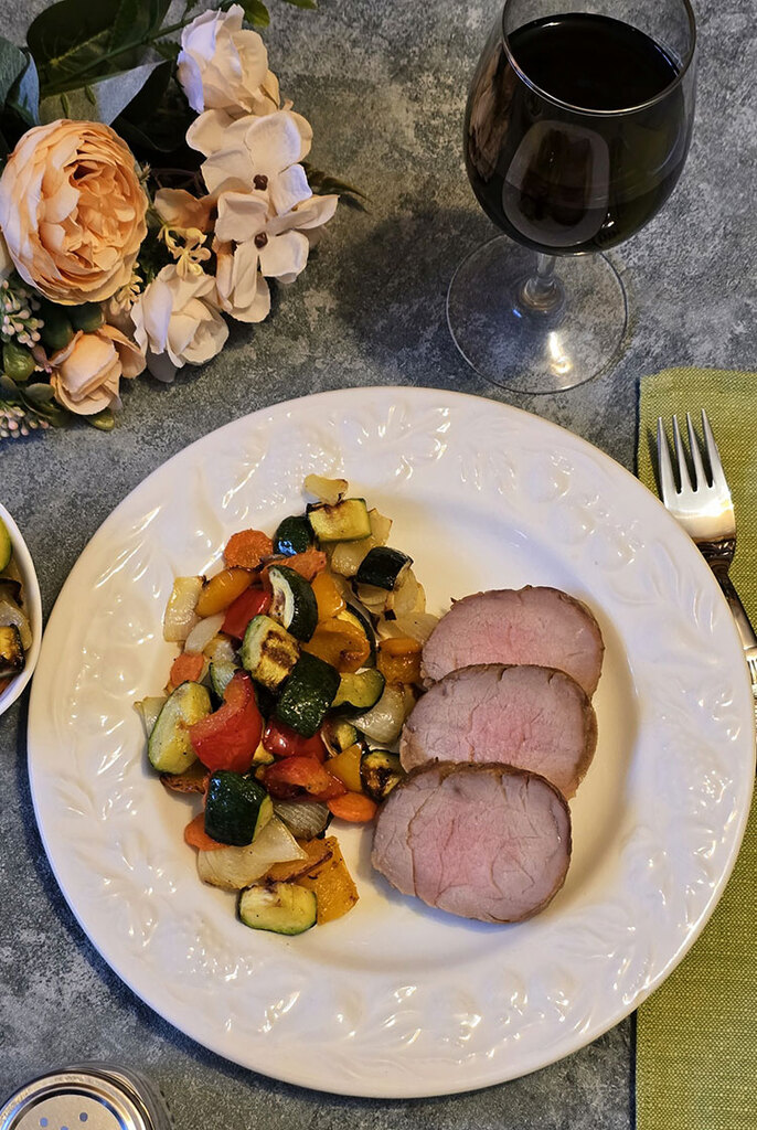 Muschiulet de porc la friteuza