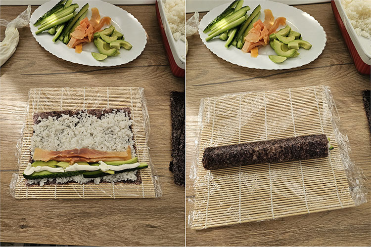 cum se ruleaza sushi
