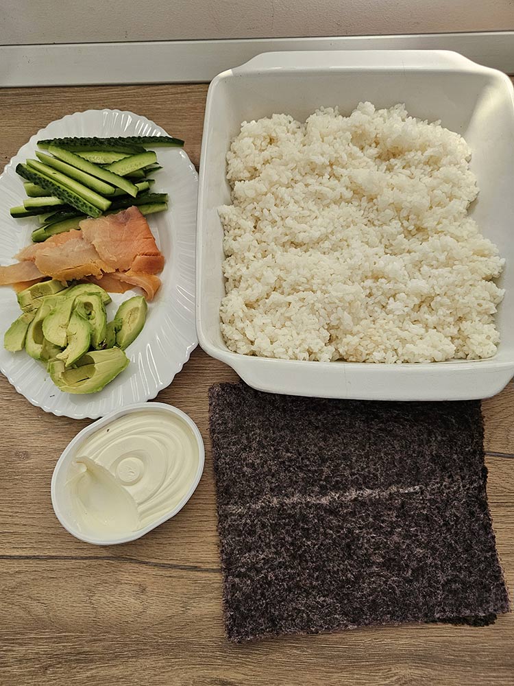 ingrediente sushi