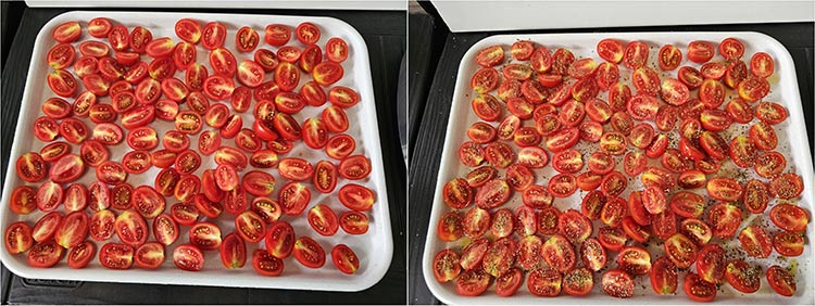 rosii cherry pentru deshidratat