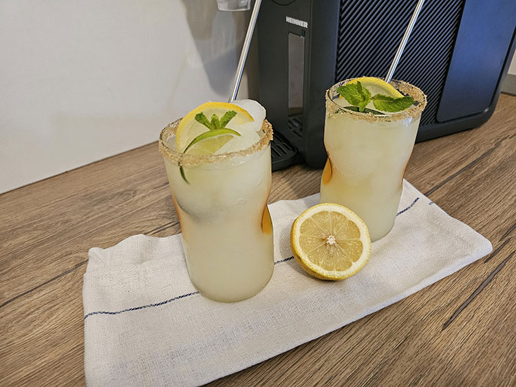 Limonada Slushie cu Menta si Miere