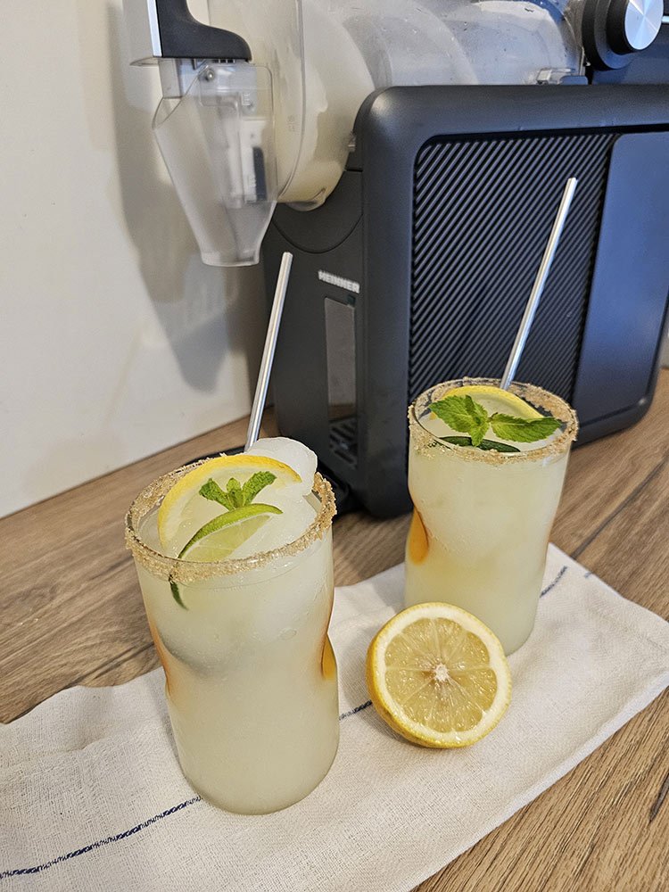 Limonada Slushie cu Menta si Miere