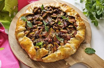 Tartă rustică cu smochine și gorgonzola